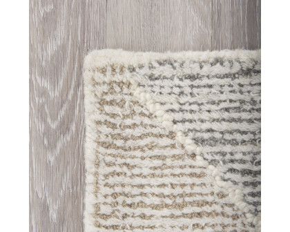 Mercana Kolt 5x8 Rug - Neutral, Wool