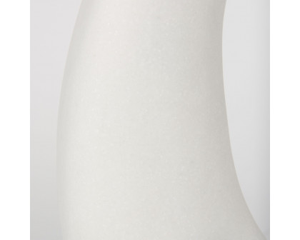 Mercana - Tao Cream Base with White Shade Table Lamp