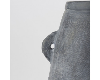 Mercana Zuma Ceramic Floor Vase - Dark Gray