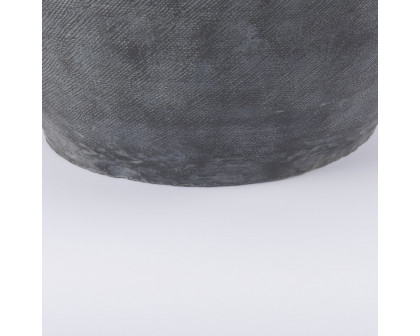 Mercana Zuma Ceramic Floor Vase - Dark Gray