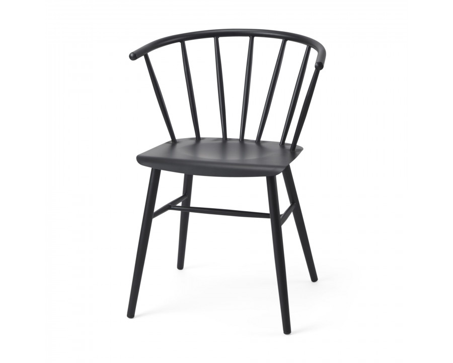 Mercana - Colin Dining Chair in Black, Metal