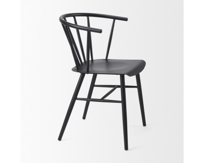 Mercana - Colin Dining Chair in Black, Metal