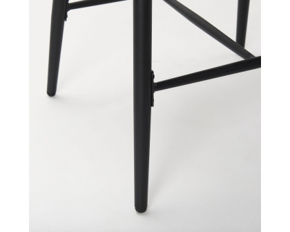 Mercana Colin 38" Counter Stool - Black