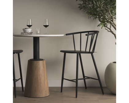 Mercana Colin 38" Counter Stool - Black