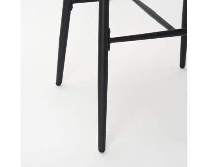 Mercana Colin 42" Counter Stool - Black