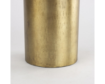 Mercana Aubrey Large Iron Jug Vase - Gold