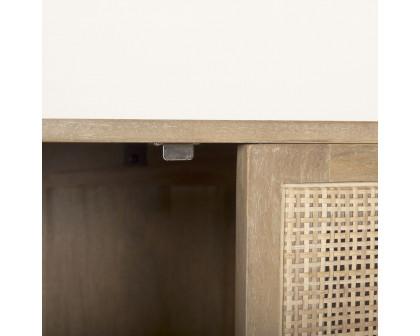 Mercana Grier Sideboard - Light Brown, Wood