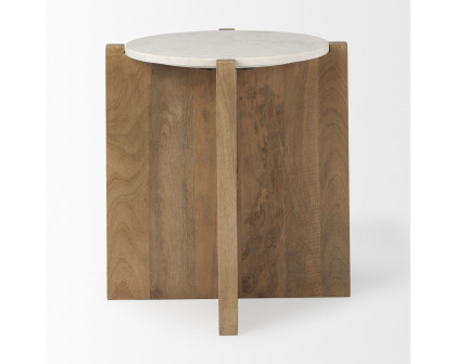 Mercana - Bianca Round Accent Table