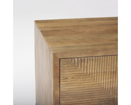 Mercana - Cairo Wood 2 Drawer Accent table