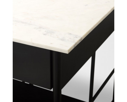 Mercana - Amika Kitchen Island in White