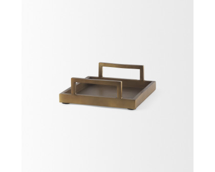 Mercana Shay Aluminium Tray - Bronze, Small