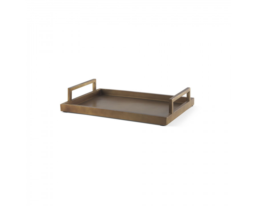 Mercana Shay Aluminium Tray - Bronze, Medium