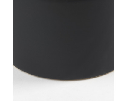 Mercana Burton Small Ceramic Jug Vase - Black