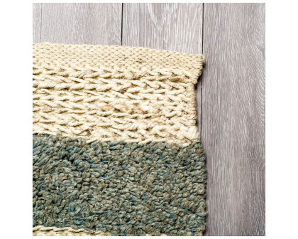 Mercana - Dolman 8 x 10 Multi-Colored Jute Hand Woven Rug