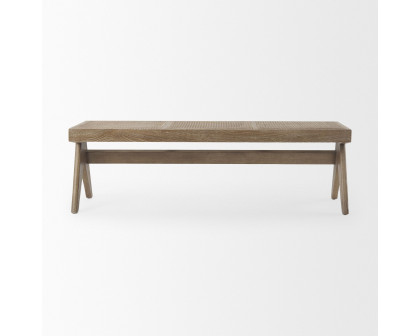 Mercana Arvin Bench - Brown