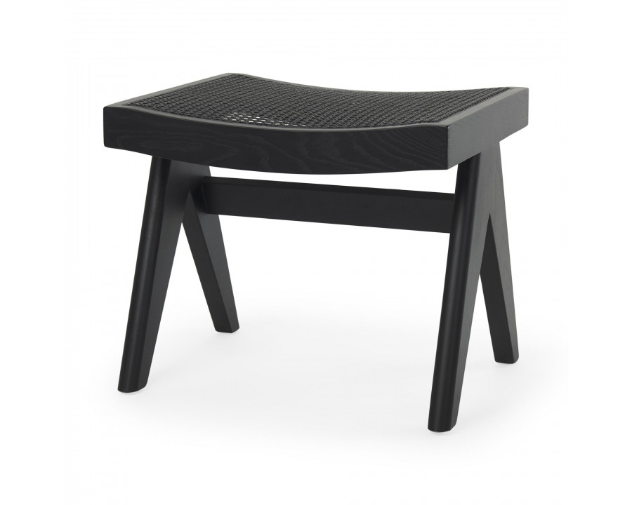 Mercana Arvin Stool - Black, Wood