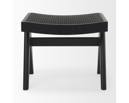 Mercana Arvin Stool - Black, Wood