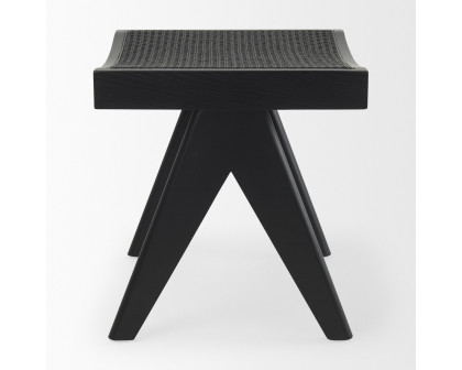 Mercana Arvin Stool - Black, Wood