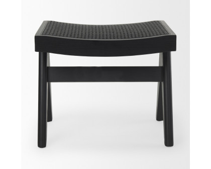 Mercana Arvin Stool - Black, Wood