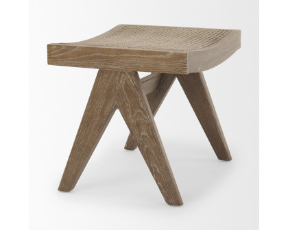 Mercana Arvin Stool - Brown, Wood