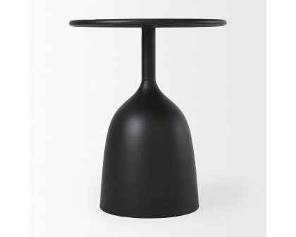 Mercana Talulla 20" Accent Table - Black, Metal