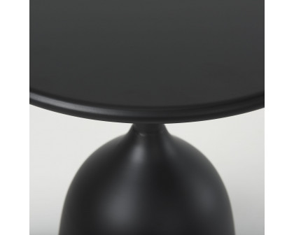 Mercana Talulla 20" Accent Table - Black, Metal