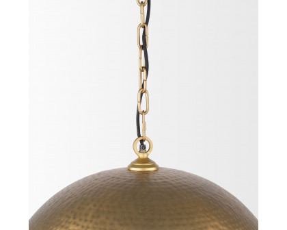 Mercana Karina 24" Round Pendant Light - Gold, Metal