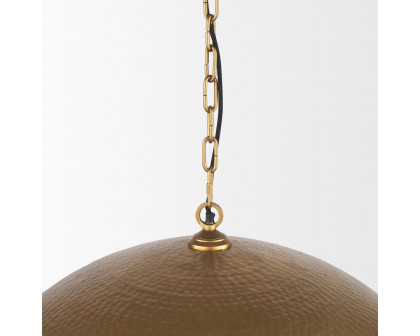 Mercana Karina 36" Round Pendant Light - Gold, Metal