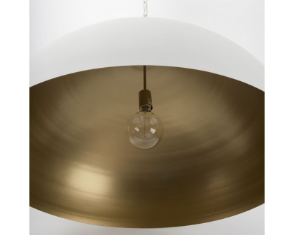 Mercana Juniper 36" Round Pendant Light - White