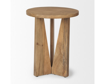 Mercana Mattius Accent Table - Light Brown