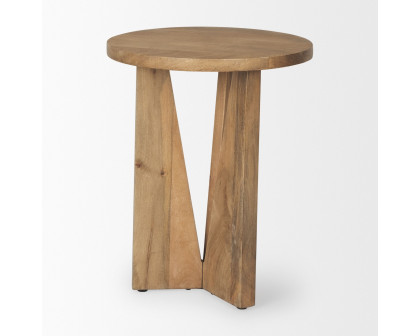 Mercana Mattius Accent Table - Light Brown