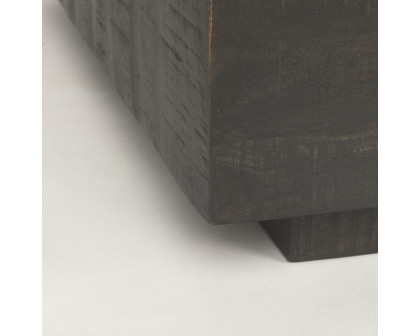 Mercana Hayden 48" Square Coffee Table - Dark Brown, Wood