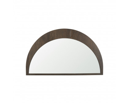 Mercana Celeste Small Mirror - Dark Brown