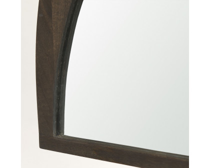 Mercana Celeste Small Mirror - Dark Brown