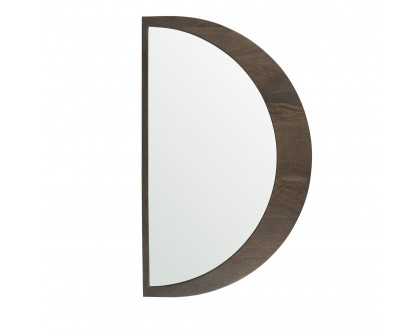 Mercana Celeste Small Mirror - Dark Brown