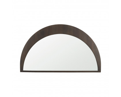 Mercana Celeste Large Mirror - Dark Brown