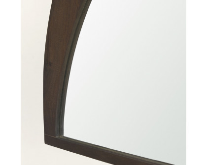 Mercana Celeste Large Mirror - Dark Brown