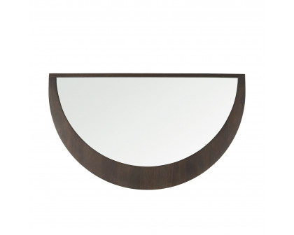 Mercana Celeste Large Mirror - Dark Brown