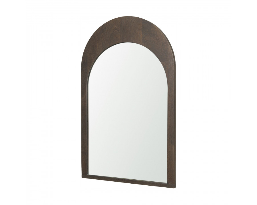 Mercana Celeste Arched Mirror - Dark Brown