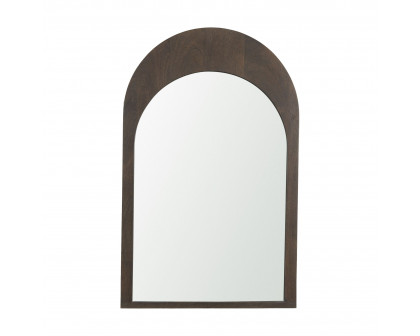 Mercana Celeste Arched Mirror - Dark Brown