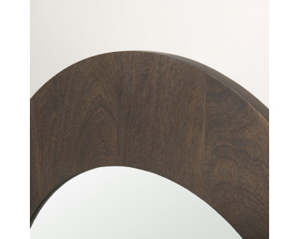 Mercana Celeste Arched Mirror - Dark Brown