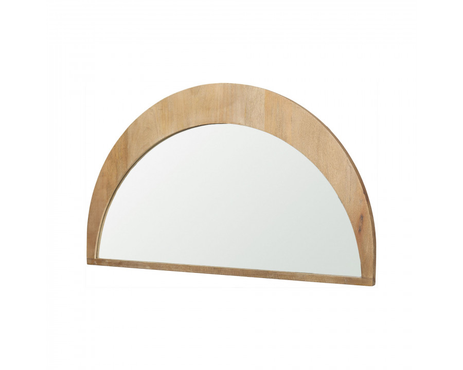 Mercana Celeste Small Mirror - Light Brown