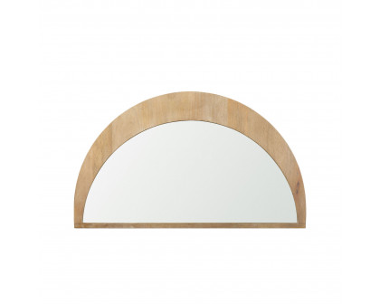 Mercana Celeste Small Mirror - Light Brown