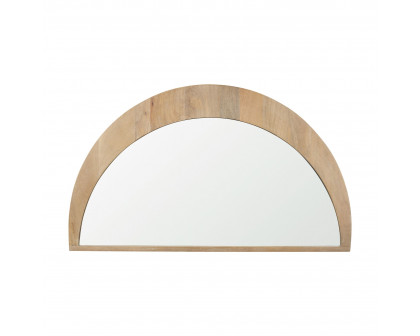 Mercana Celeste Large Mirror - Light Brown