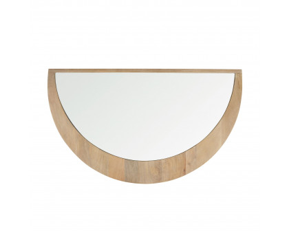 Mercana Celeste Large Mirror - Light Brown