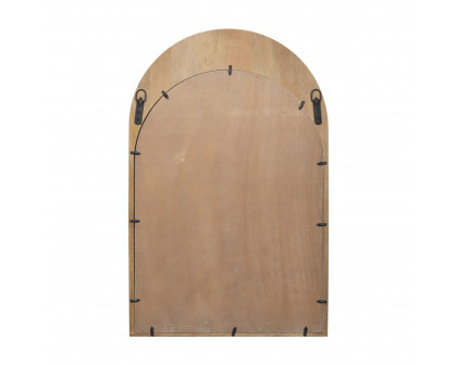 Mercana Celeste Arched Mirror - Light Brown