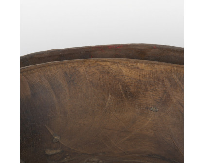 Mercana Nikita Reclaimed Wood Bowls (Set of 2) - Brown