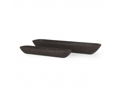 Mercana - Athena Reclaimed Wood Trays (Set)