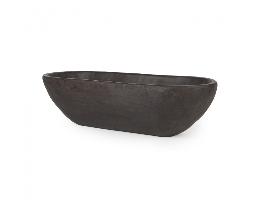 Mercana - Athena Oblong Reclaimed Wood Bowl