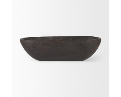 Mercana - Athena Oblong Reclaimed Wood Bowl